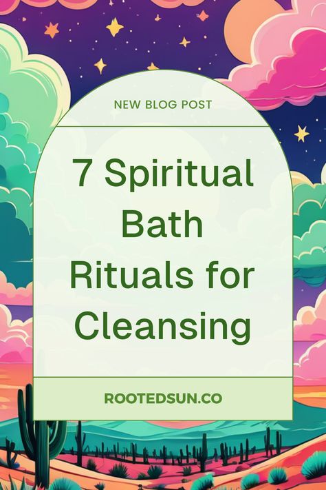 Discover the magic of spiritual baths with our guide to 7 powerful rituals for cleansing and healing. These spiritual bath recipes utilize a variety of ingredients such as herbs, salts, and essential oils tailored for different intentions. Experience the benefits of a goddess spiritual bath or a spiritual cleansing bath designed for protection and release. Transform your nightly routine with energies infused through herbal bath recipes or DIY spiritual bath mixes. Jump into relaxation and rejuvenation today! Spiritual Bath Recipes, Herbal Bath Recipes, Spiritual Cleansing Bath, Bath Rituals, Spiritual Baths, Cleansing Bath, Cleansing Ritual, Nightly Routine, Spiritual Bath