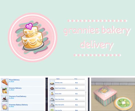 Cake A Break Sims 4, Bakery Delivery, Sims 4 Piercings, Sims Stories, Sims 4 Traits, Cc Mods, The Sims 4 Packs, Sims 4 Game Mods, Sims 4 Expansions