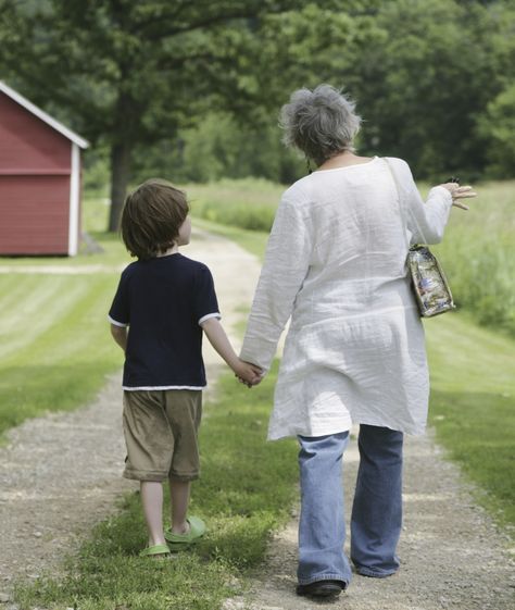 . Grandmother And Grandson, Red Barn Photos, Generation Pictures, Art Resources, Enjoy Time, Extended Family, Grandma And Grandpa, Red Barn, Grandchildren