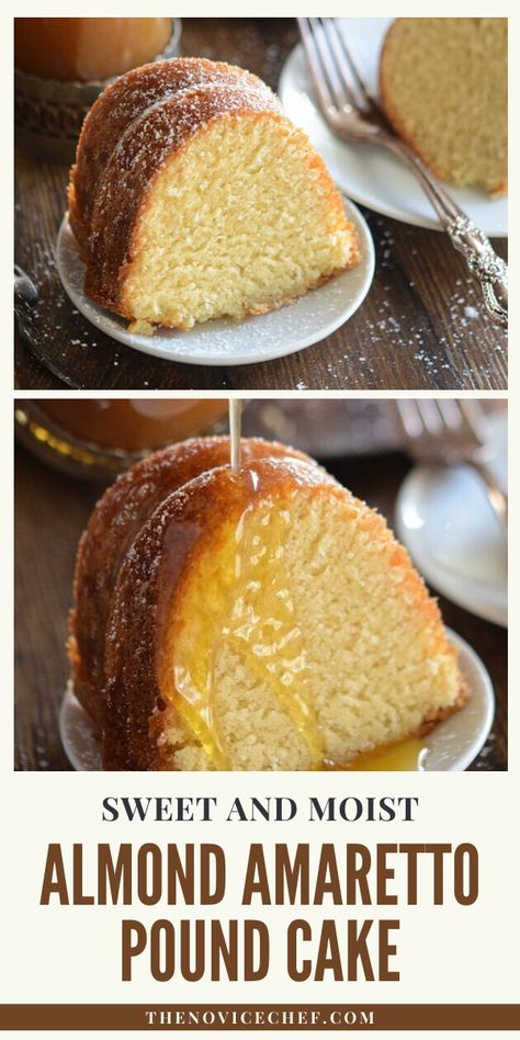 Tres Leches Bundt Cake, Amaretto Pound Cake, Easy Tres Leches, Almond Pound Cake, Amaretto Cake, Easy Pound Cake, Moist Pound Cake, Kentucky Butter Cake, Almond Pound Cakes