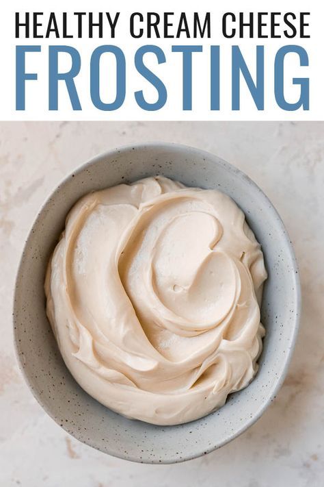 Coconut Yogurt Frosting, Cream Cheese Yogurt Frosting, Healthy Piping Frosting, Healthy Smash Cake Recipe Frostings, Healthy Cream Cheese Frosting Recipe, Healthy Cake Decorating Ideas, Healthy Cream Cheese Icing, Greek Yogurt Cream Cheese Frosting, Healthier Cake Frosting