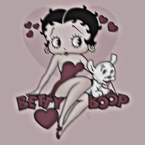 Betty Boop Icon Betty Boop Icon, Betty Boop Profile Picture, Betty Boop Pfp, Fav Cartoon, Betty Boop Art, Cartoon Icons, New Backgrounds, Helluva Boss, Vintage Glamour