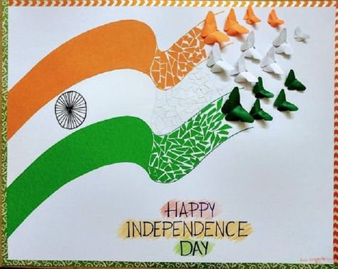 Happy Independence Day Wishes – Independence Day Wishes Pics – Download Independence Day Image Chart For Republic Day, Indian Flag Creative Ideas, Independence Day Chart Ideas, Independence Day Creative Ideas, Republic Day Charts For School, Independence Day Board Ideas, Independence Day Theme Board, Republic Day Chart Ideas, Independence Day India Art And Craft