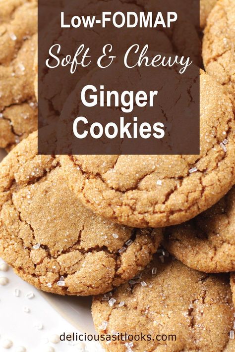 Fob Map Diet Recipes, Low Gi Cookies, Low Fodmap Biscuits, Fodmap Cookie Recipe, Low Fodmap Treats, Low Histamine Cookies, Low Fodmap Fall Desserts, Low Fodmap Cookie Recipes, Low Fodmap Baking Recipes