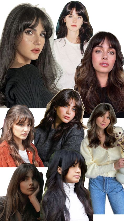 70s Haircuts, Hairstyles For Layered Hair, Haircuts Straight Hair, Long Hair With Bangs, Face Hair, Hair Envy, Dream Hair, Bad Hair, Great Hair