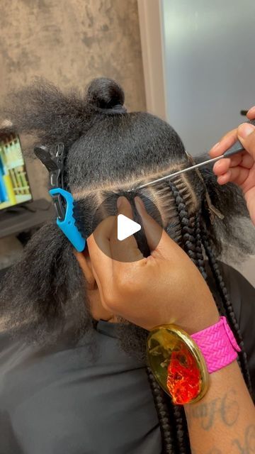 Layered Stitch Braids, 5 Stitch Braids, Stitch Braid, Feeder Braids, Pretty Braids, Books Open, Box Braids Hairstyles For Black Women, Stitch Braids, Braid Designs