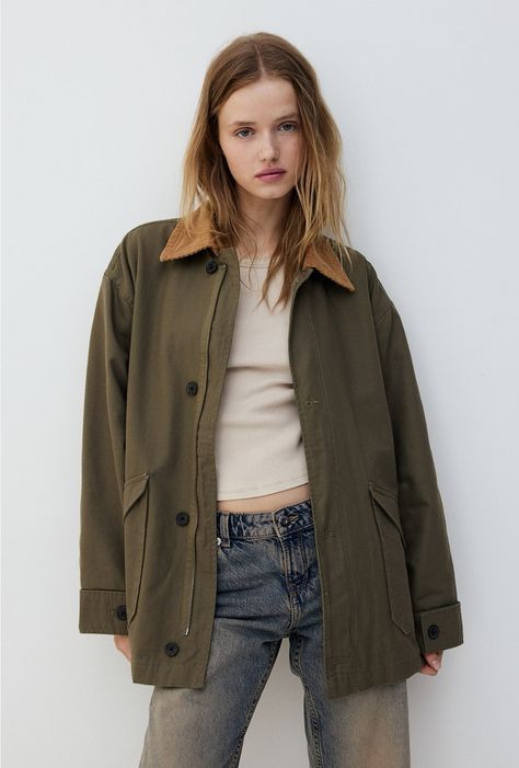 Jacket Corduroy, Traditional Jacket, Barn Jacket, Pull Oversize, Outfit Primavera, Fall 24, Canvas Jacket, Casual Vest, Fashion 2024