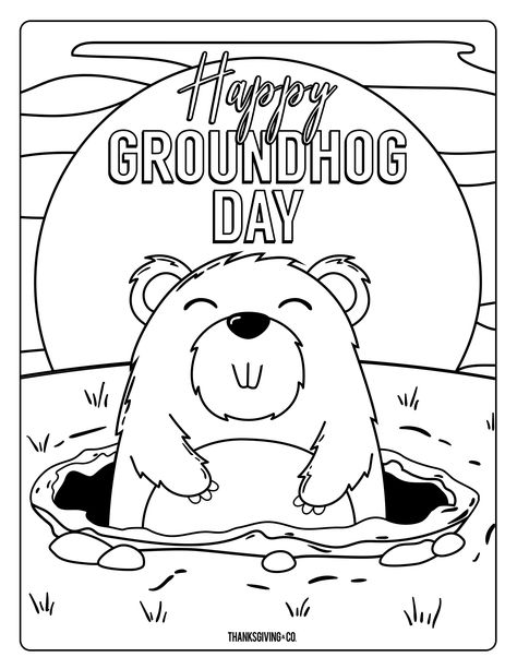 Groundhog Day Crafts For Kindergarten, Kids Groundhog Day Crafts, Ground Hog Crafts For Kids, Groundhog Day Dinner Ideas, Groundhog Day For Preschool, Groundhogs Day Crafts For Kids, Ground Hogs Day Crafts For Kids Preschool, Groundhogs Day Crafts For Preschoolers, Toddler Groundhog Day Crafts