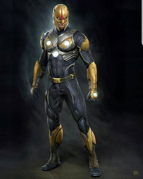 Nova concept art Marvel Nova, Marvel Concept Art, Marvel Artwork, Superhero Characters, Marvel Comics Art, Marvel Vs, Superhero Art, Comic Book Characters, Superhero Comic