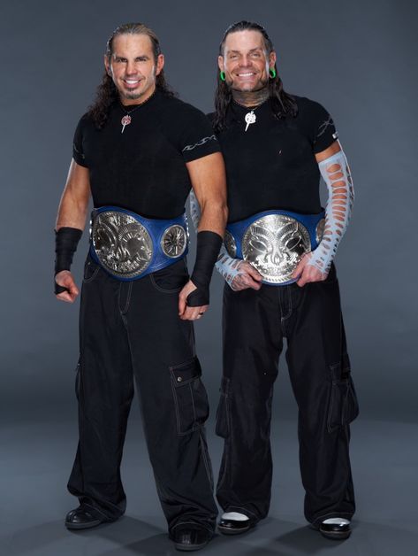 New Smackdown Tag Team Champion Matt & Jeff Hardy April 9, 2019 Wrestling Rules, Wwe Jeff Hardy, Hardy Brothers, Wrestlemania 29, The Hardy Boyz, Wwe Tag Teams, Wwe Tna, Wrestling Stars, Jeff Hardy