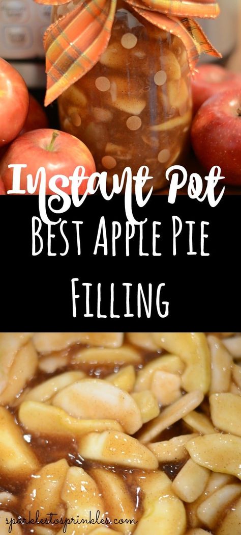 Instant Pot Apple Pie Filling, The Best Apple Pie Filling, Apple Freezer, Best Apple Pie Filling, Instant Pot Apple Pie, Apple Pie Filling Recipe, Baking Apples, The Best Apple Pie, Dessert Apple