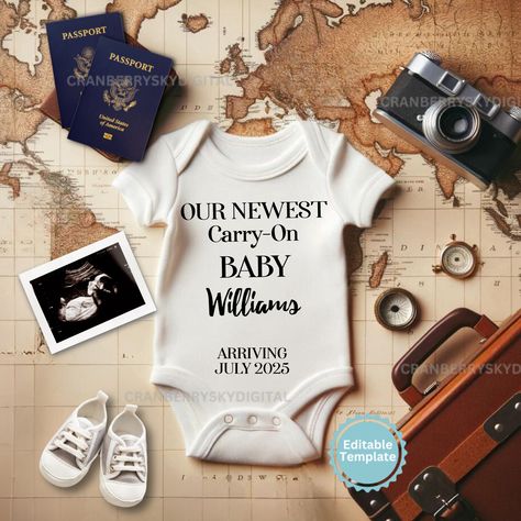 Travel Baby Announcement Social Media Travel Pregnancy Announcement Passport Baby Announcement Gift For Expecting Parents Traveler Mom To Be Italy Baby Announcement, Vacation Baby Announcement, Nyc Pregnancy Announcement, Travel Baby Announcement, Travel Pregnancy Announcement, Lil Rascals, Baby Announcement Social Media, 1st Pregnancy, Pilot Baby