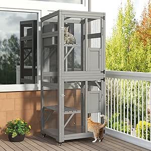 Feral Cat Shelter, Wooden Cat House, Cat Houses Indoor, Multiple Cats, Cat Patio, Cat Cage, Outdoor Cat Enclosure, Outdoor Cat House, Outdoor Cat