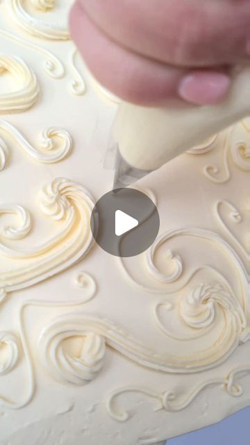 Lily Vanilli Bakery, London on Instagram: "Make a Baroque heart cake with us   Red velvet cake with Swiss meringue buttercream. Piped with Ateco 20, PME 5 & Jem 2 tips, and a 2D tip for the rosette borders. Leave it like this for a classy heart cake or add silver luster spray for a striking metallic finish.  Who do you know who would love this cake?  #cakedecorator #buttercreamcakes #metalliccake #piping #cakedecoratingideas #cakedesign #redvelvetcake" Baroque Cake, Cake With Swiss Meringue Buttercream, Bakery London, Metallic Cake, Cake Borders, Meringue Buttercream, Swiss Meringue Buttercream, Swiss Meringue, Heart Cake