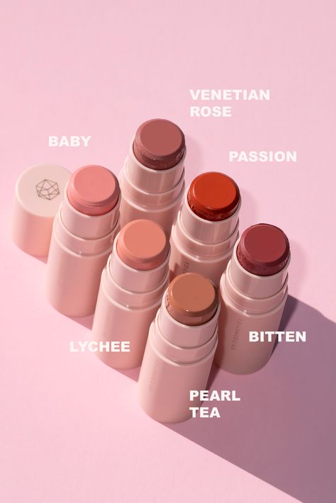 EM Cosmetics So Soft Blush + Multi FacePlay Sticks - The Beauty Look Book Em Cosmetics Blush, Blush And Contour, Contour Bronzer, Pearl Tea, Minimalist Makeup, Blush On Cheeks, Cream Contour, Fancy Makeup, Skin Care Items