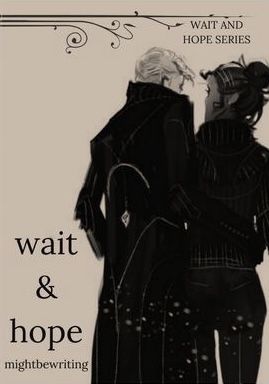 Wait And Hope Dramione, Wait And Hope Dramione Cover, Bring Him To His Knees Dramione Cover, Dramione Fanfic Book Cover, Dramione Cover, Damaged Goods Dramione Cover, Dramione Fanfic, All The Wrong Things Dramione Cover, Harry Potter Book Covers