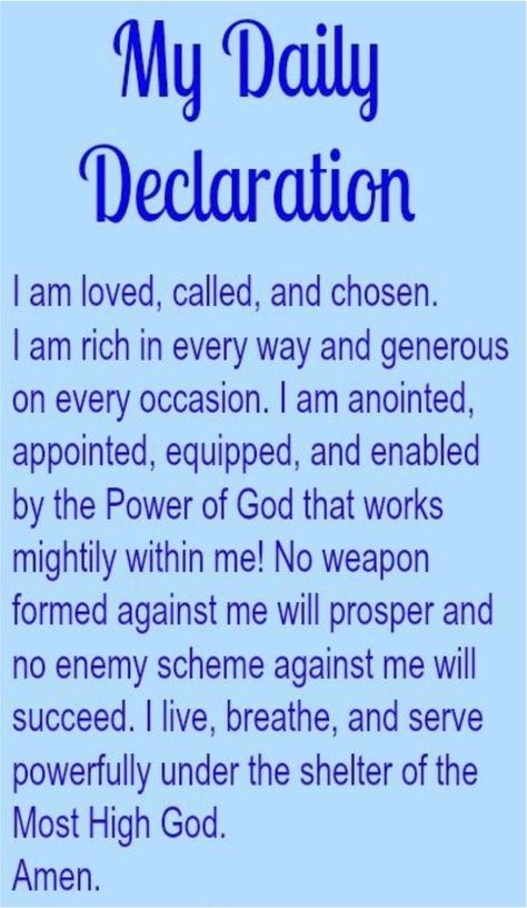 Daily Declarations, Powerful Morning Prayer, Warfare Prayers, Prayers Of Encouragement, Prayer For Guidance, Deliverance Prayers, Personal Prayer, Morning Prayer Quotes, Everyday Prayers