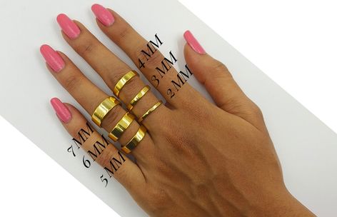 Vanki ring gold plain