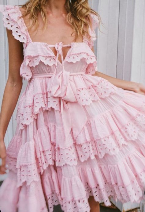 Fairy Dress, Pink Outfits, Dream Dress, Instagram A, Pink Dress, Spring Fashion, Dress Length, Designer Dresses, Outfit Inspirations