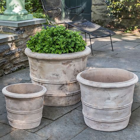 Browse | Campania International Terra Cotta Pottery, Campania International, Traditional Pottery, Terracotta Planter, Garden Accents, Cast Stone, Outdoor Planters, Outdoor Art, Mulch