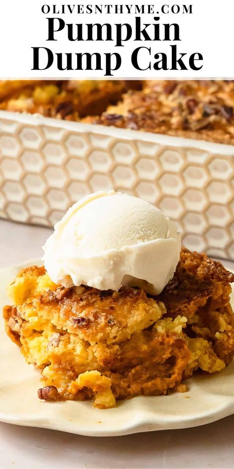 Pumpkin Dump Cake Recipe Pumpkin Boxed Cake Recipes, Pumpkin Dump Cake Recipe Crockpot Easy, White Cake Mix And Pumpkin Puree, Easy Fall Dessert Recipes Quick, Pumpkin Oatmeal Dump Cake, Pumpkin Dump Cake With Yellow Cake, Pumpkin Spice Dump Cake, Easy Pumpkin Dump Cake, Pumpkin Dump Cake Recipe