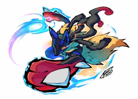 Lucario Tattoo, Lucario Art, Dynamic Posing, Lucario And Riolu, Deadpool Pikachu, Mega Lucario, Pokémon Diamond And Pearl, Lucario Pokemon, Pokemon Sketch