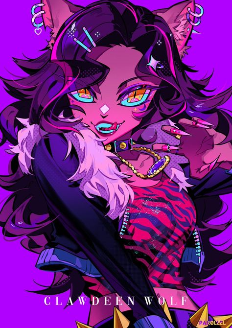 ✖️ par0llel ✖️ on X: "CLAWDEEN WOLF https://t.co/DsnNOSb5Mp" / X Clawdeen Wolf Pfp, Bright Colors Art, Arte Monster High, Monster High Pictures, Clawdeen Wolf, Moster High, Wolf Wallpaper, Monster High Art, Monster High Characters