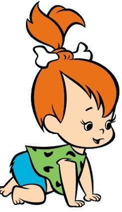 Los Picapiedra: Nombre de los personajes, reparto Bam Bam Costume, Pebbles Costume, Pebbles And Bam Bam, Pebbles Flintstone, Toddler Girl Halloween, Baby Stage, Halloween Top, Classic Cartoon Characters, Baby Development