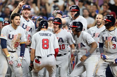 Trea Turner, Usa Baseball, World Baseball Classic, Digital Asset Management, Grand Slam, Team Usa, Baseball Players, Nhl, Mlb