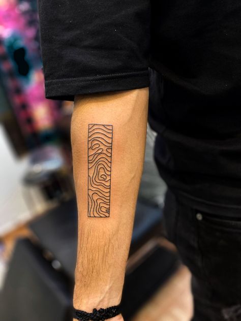 Contour Lines Tattoo, Contour Line Tattoo, Single Line Tattoo Men, Mens Mountain Tattoo, Mountain Arm Tattoo, Topographic Map Tattoo, Lines Tattoo Design, Line Tattoos Men, Fine Line Tattoo Men