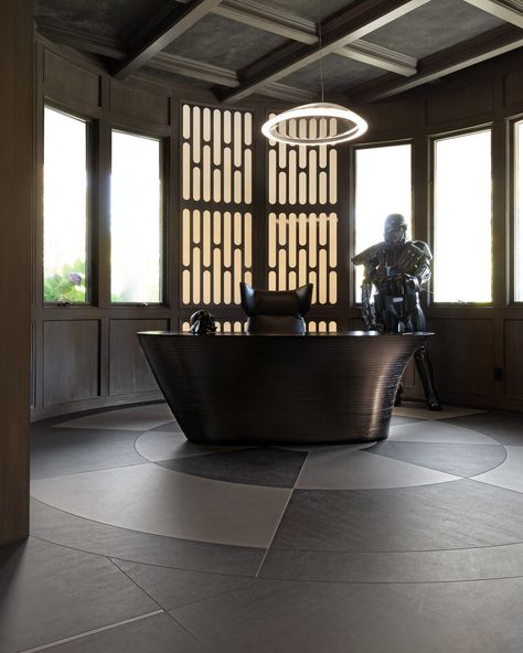 Star Wars House Decor, Star Wars Office, Star Wars Man Cave, Star Wars Home, Cave Design, Star Wars Bedroom, Star Wars Room, Star Wars Decor, Corporate Office Design