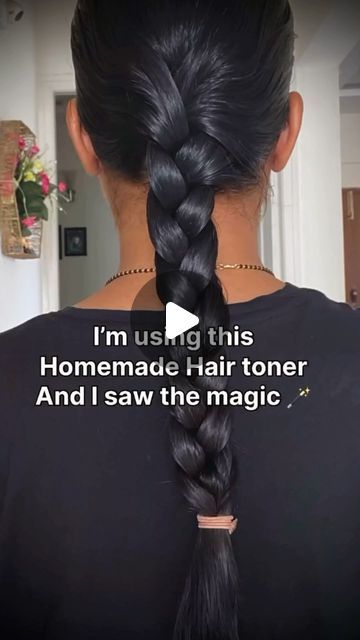 Real Hub With Jyoti Sinha on Instagram: "Red Hair Toner.. for hair regrowth.  ✅What helped my hair to grow again so sharing the complete routine’s must watch, full video is also available on YouTube link in Bio #hair  ✅ Thank you for watching the video.  Ingredients:  Half medium beetroot 1 tablespoons fenugreek seeds (methi) 10-15 curry leaves (kadipata) 2 tablespoon dried rosemary leaves  2 cups water  #haircare #hair #beauty #skincare #hairstyle #hairstyles #hairgoals #haircut #haircolor #healthyhair #naturalhair #hairstylist #hairgrowth *hairdresser #makeup #shampoo #hairsalon #longhair #hairtreatment #curlyhair #natural #hairtransformation #hairlove #haircareproducts #salon #instahair #balayage #hairproducts #fashion #haircareroutine" Red Hair Toner, Toner For Hair, Rosemary For Hair Growth, Rosemary For Hair, Quick Hair Growth, Homemade Hair Treatments, Dried Rosemary, Extreme Hair Growth, Ponytail Hairstyles Easy