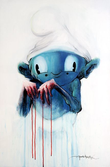 Alex Pardee, Sucker Punch, The Used, Art Google, Horror Art, Animation Art, Dark Art, Artist Inspiration, Amazing Art