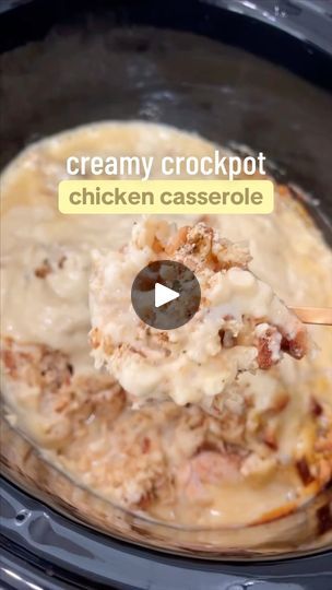 Crockpot Chicken Casserole, Crockpot Creamy Chicken, French Onion Casserole, Bland Meals, Fall Crockpot, Creamy Crockpot Chicken, Onion Casserole, Creamy Chicken Casserole, Crockpot Meal