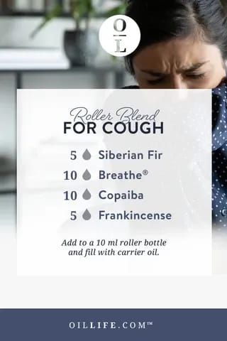 Apply this roller blend to your wrists, chest and behind your ears to help soothe your cough. Apply as often as needed! Doterra For Cough, Cough Doterra, Oils For Coughing, Oils For Cough, Cold Sore Essential Oil, Oil For Cough, Essential Oils For Cough, Essential Oil Usage, Esential Oils