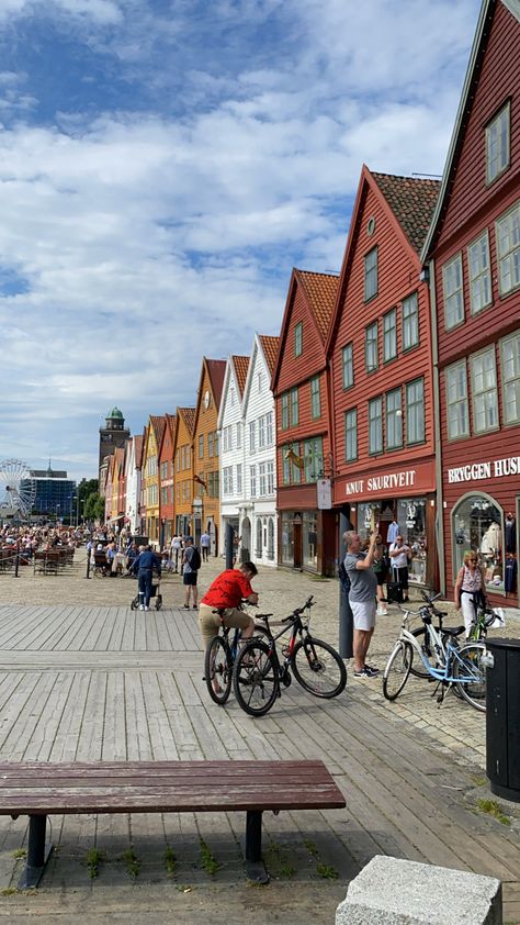 #norway #bergen Norway Neighborhood, Norway Living, Oslo Norway Aesthetic, Norway Architecture, Norway People, Norway Aesthetic, Norway City, Norway Bergen, London Vibes