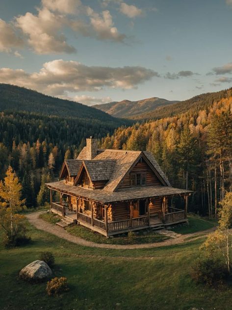 Wyoming Aesthetic House, Wyoming Home Aesthetic, Wyoming Cabin, Pinedale Wyoming, Home Aesthetic, Wyoming, Sims 4, Dream House, Cottage