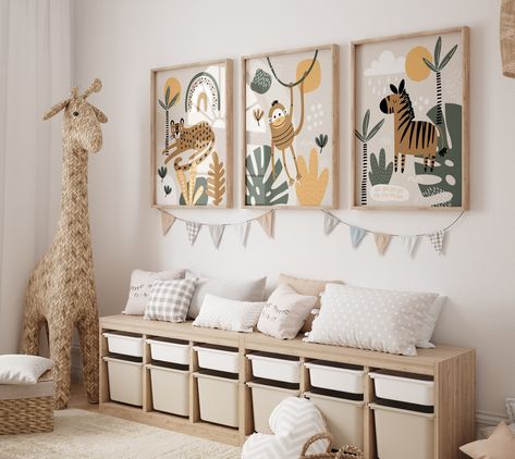 Kids safari bedroom