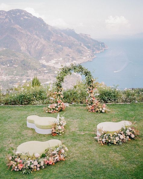 Outdoor Ceremony, Wedding Ceremony, Flowers