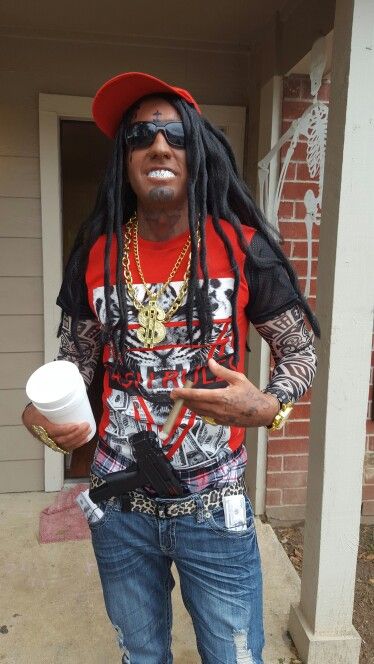 Lil Wayne Costume Lil Wayne Costume, Lil Wayne, Halloween Outfits, Birthday Party, Halloween, Birthday, Pink, Quick Saves