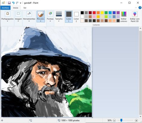 Gandalf the grey fan art sketch digital Microsoft Paint Art, Ms Paint Art, Microsoft Paint, Ms Paint, Paint Inspiration, Drawing Inspo, Gandalf, Paint Art, Art References