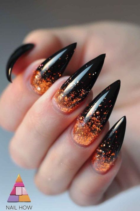 Halloween Nails Easy, Witchy Nails, Halloween Acrylic Nails, October Nails, Goth Nails, Nail Swag, Halloween Nail Designs, Halloween Nail Art, Autumn Nails