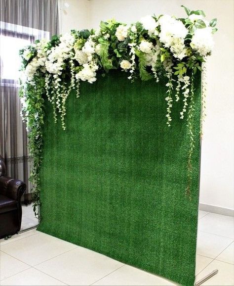 Green Grass Background Decoration, Grass Background Decoration, Green Grass Backdrop, Grass Wall Backdrop, Lingerie Store Design, Greenery Backdrop, Grass Backdrops, Wedding Reception Backdrop, Baby Shower Deco