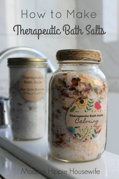 Bath Salts Diy, Modern Hippie, Diy Spa, Homestead Survival, Homemade Bath Products, Diy Body, Natural Beauty Tips, Soap Recipes, Beauty Recipe