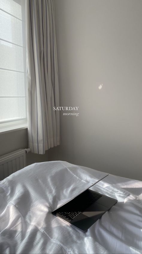 #saturday #vibes #weekend #morning #morningvibes #routine #laptop #aesthetic #bed #bedroom #decor #workfromhome #workoutmotivation #dayoff Saturday Morning Astethic, Work Laptop Aesthetic, Self Care Aesthetic Pictures Wallpaper Laptop, Laptop In Bed Aesthetic, Working Aesthetic Laptop, Aesthetic Bed Photos, Aesthetic Bed Pictures, Morning In Bed Aesthetic, Saturday Morning Aesthetic