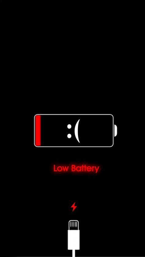 Low Battery iPhone Wallpaper 1 Battery Low Wallpaper 1%, Battery Low Wallpaper, Battery Wallpaper, Ipad Backgrounds, Broken Screen Wallpaper, Wallpapers Ipad, Wallpaper Iphone Summer, Ipad Background, Black Phone Wallpaper