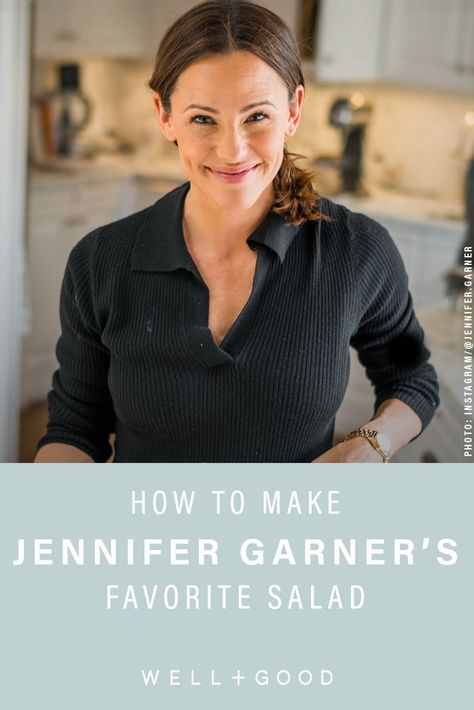 salad recipes Jennifer Gardner Recipes, Jennifer Garner Salad, Celebrity Salad Recipes, Jennifer Anniston Salad Recipes, Jennifer Garner Recipes, Sarah Salad Recipe, Salad Ideas Healthy, Fall Reset, Jennifer Aniston Salad