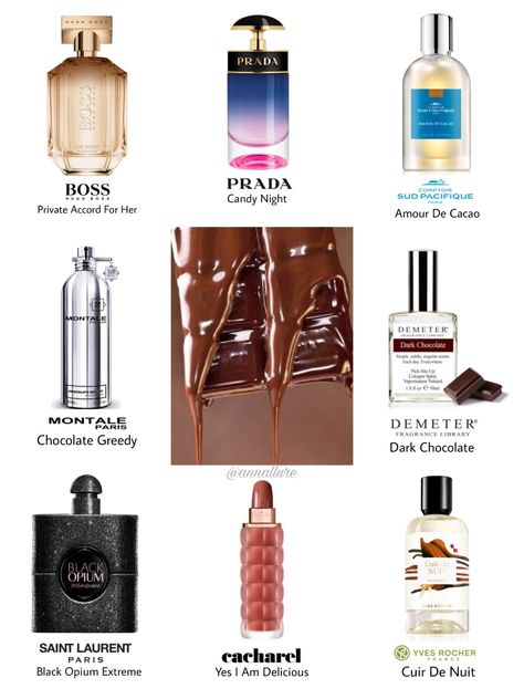 Zara Parfum, Library Dark, Paris Chocolate, Fragrance Lab, Demeter Fragrance, Yves Saint Laurent Paris, Fragrance Library, Cacao Chocolate, Prada Candy