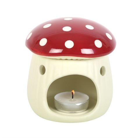 Something Different Toadstool Design Wax Melt Burner Childrens Bedroom Decor, Wax Melters, Wax Burner, Calming Scents, Mushroom Design, Oil Burner, Wax Warmer, Oil Burners, Tea Light Candles