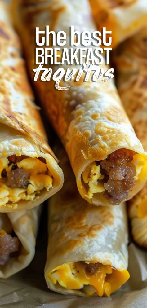 Breakfast Taquitos [35 Minutes] – Chasety Homemade Breakfast Taquitos, Breakfast Flautas Recipe, Homemade Breakfast Tornado, Breakfast Taquitos Recipe, Healthy And Delicious Breakfast, Traditional Mexican Breakfast Recipes, Breakfast Burrito Without Eggs, Breakfast Taquitos Air Fryer, On The Road Breakfast Ideas